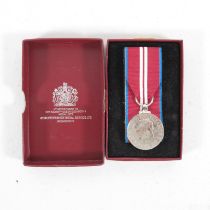Elizabeth II Diamond Jubilee boxed medal //