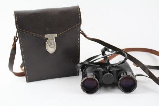 Leitz Wetzlar 8x32 Trinovid BINOCULARS Made in Germany w/ Original Case WORKING //