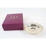 .925 sterling asprey & garrard bon bon dish in original box //