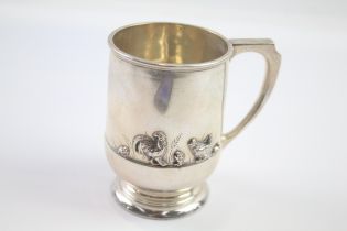 .925 sterling christening cup //