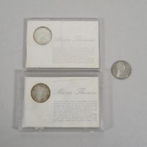 3x Maria Theresa silver coins //