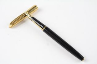 Vintage WATERMAN C/F Black Fountain Pen w/ 14ct Gold Nib WRITING //Dip Tested & WRITING In vintage