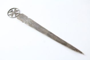 Antique / Vintage .930 Silver St John Ambulance Letter Opener (28g) //