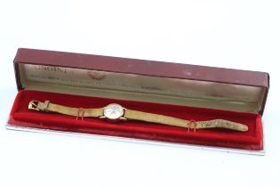 LONGINES Gold Plated Ladies C.1960s WRISTWATCH Hand-wind WORKING Boxed//LONGINES Gold Plated