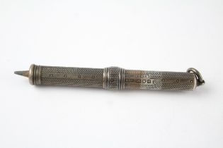 Antique 1911 London Sterling Silver S.Mordan & Co. Propelling Pencil (15g)//Untested Length - 8cm In