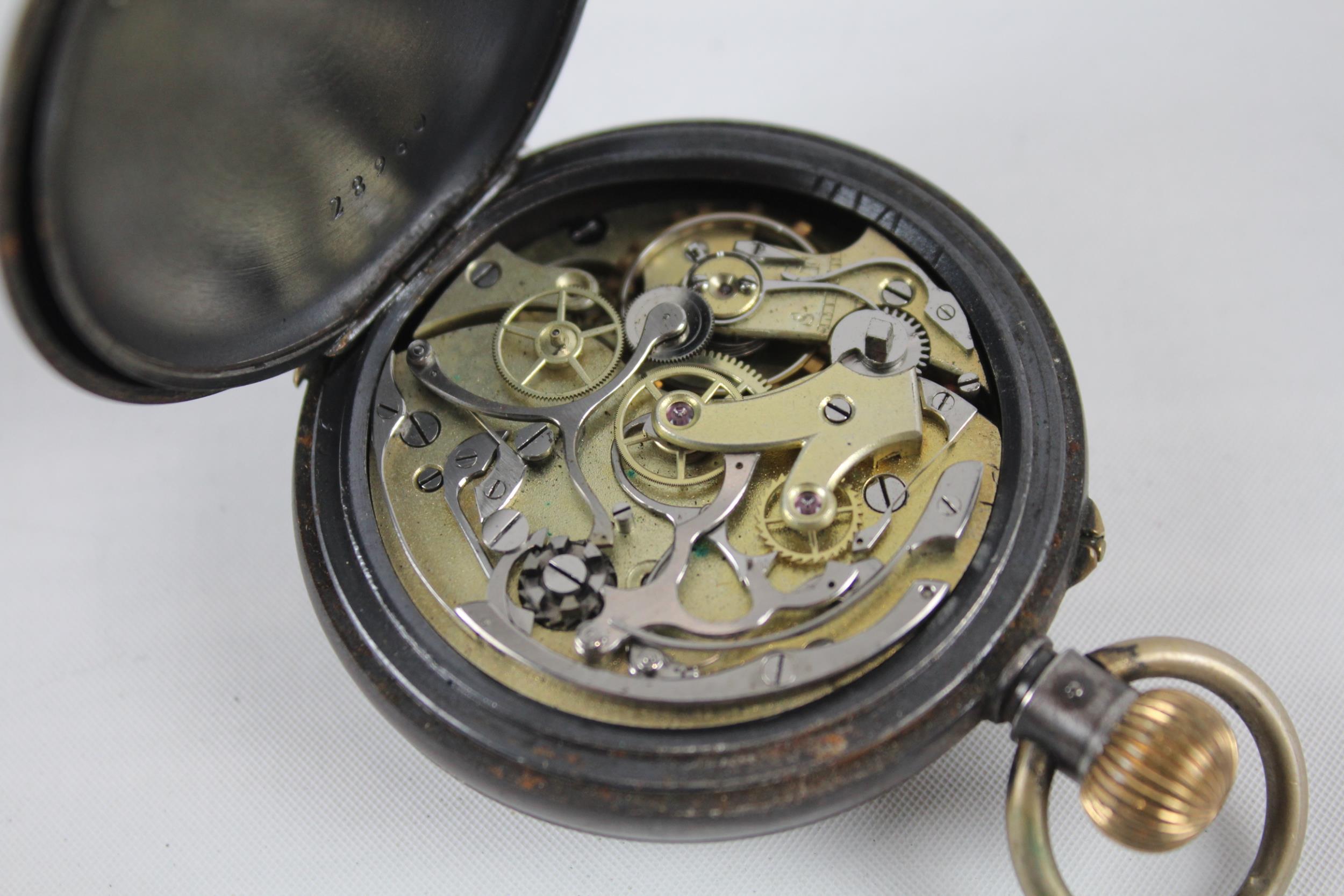 Gents Vintage Up Down Chronograph POCKET WATCH Hand-wind WORKING // Gents Vintage Up Down - Image 4 of 4