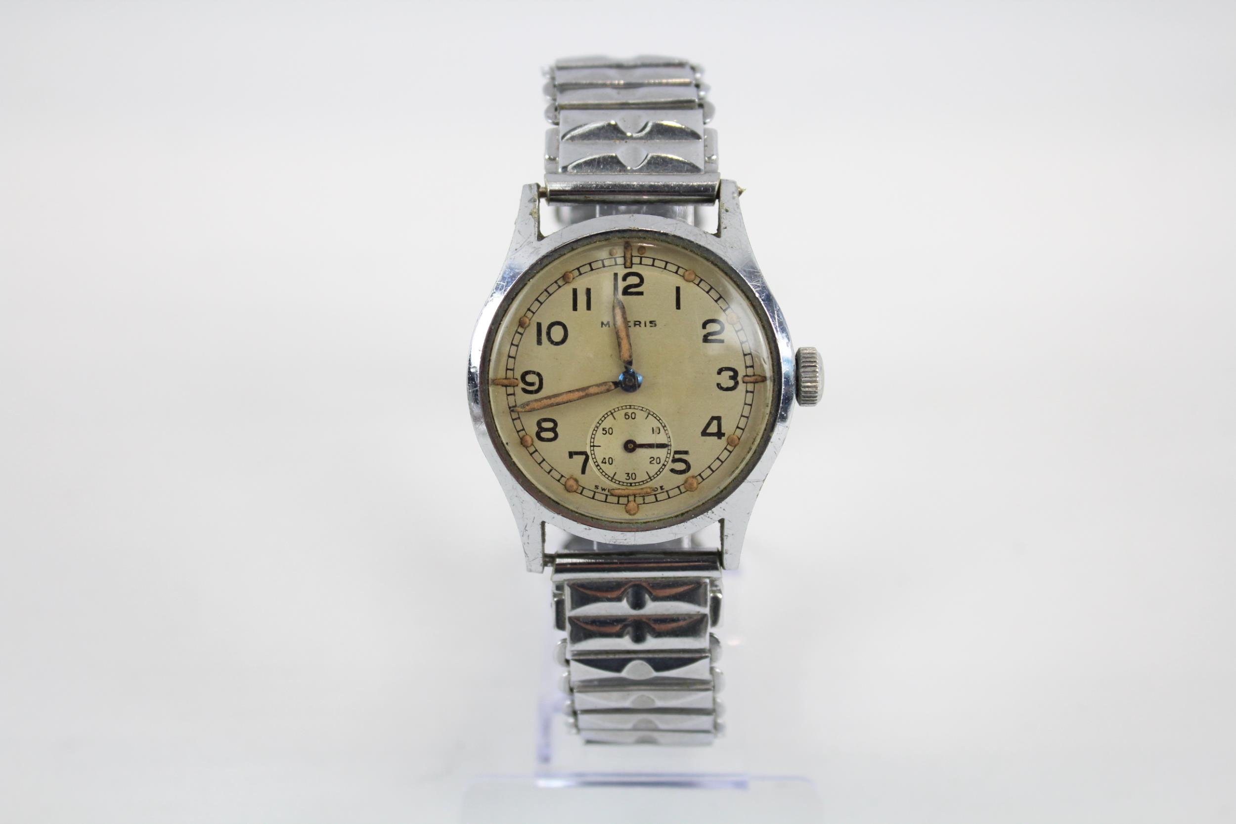 MOERIS A.T.P Gents Military Issued WRISTWATCH Hand-wind WORKING // MOERIS A.T.P Gents Military - Image 2 of 5