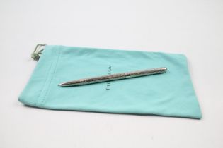 TIFFANY & CO. Stamped .925 Sterling Silver Ballpoint Pen / Biro WRITING 14g // WRITING In previously