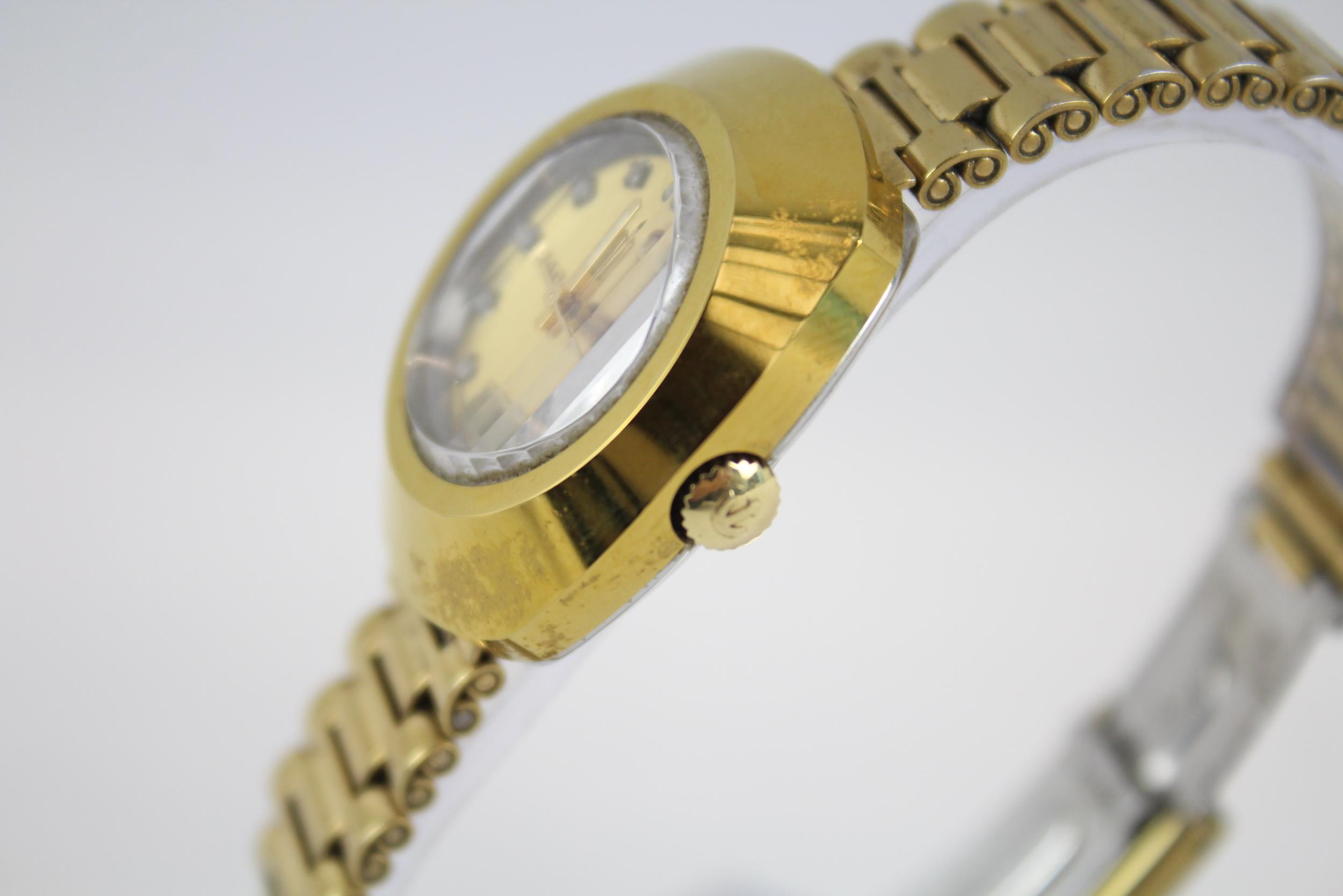 RADO DIASTAR Ladies C.1970s Gold Tone WRISTWATCH Automatic WORKING // RADO DIASTAR Ladies C.1970s - Image 3 of 5