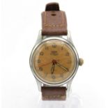 ENICAR Military Style Gents Vintage WRISTWATCH Hand-wind WORKING // ENICAR Military Style Gents