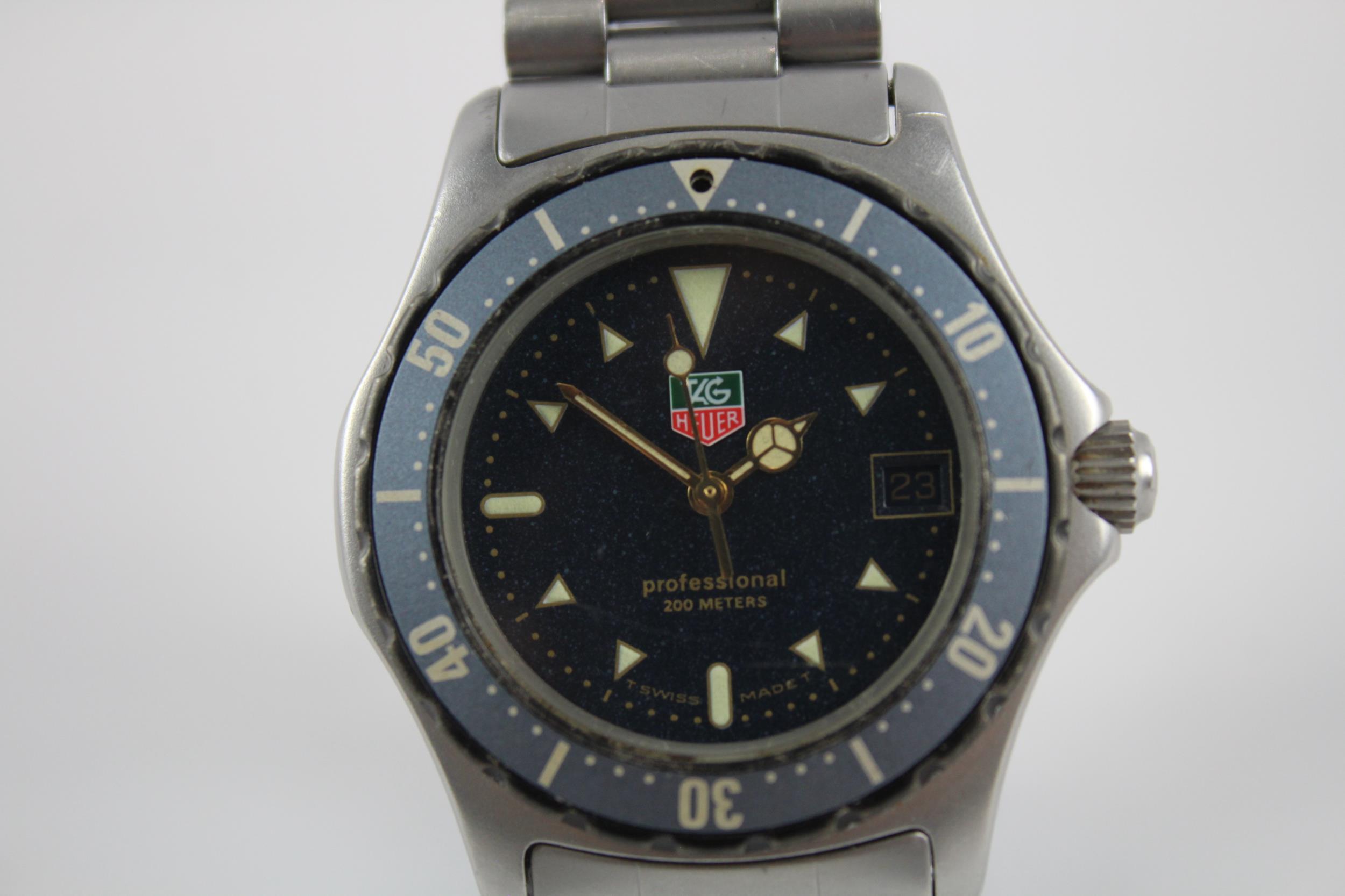 TAG HEUER PROFESSIONAL 972.613 Gents WRISTWATCH Quartz WORKING // TAG HEUER PROFESSIONAL 972.613 - Image 3 of 6