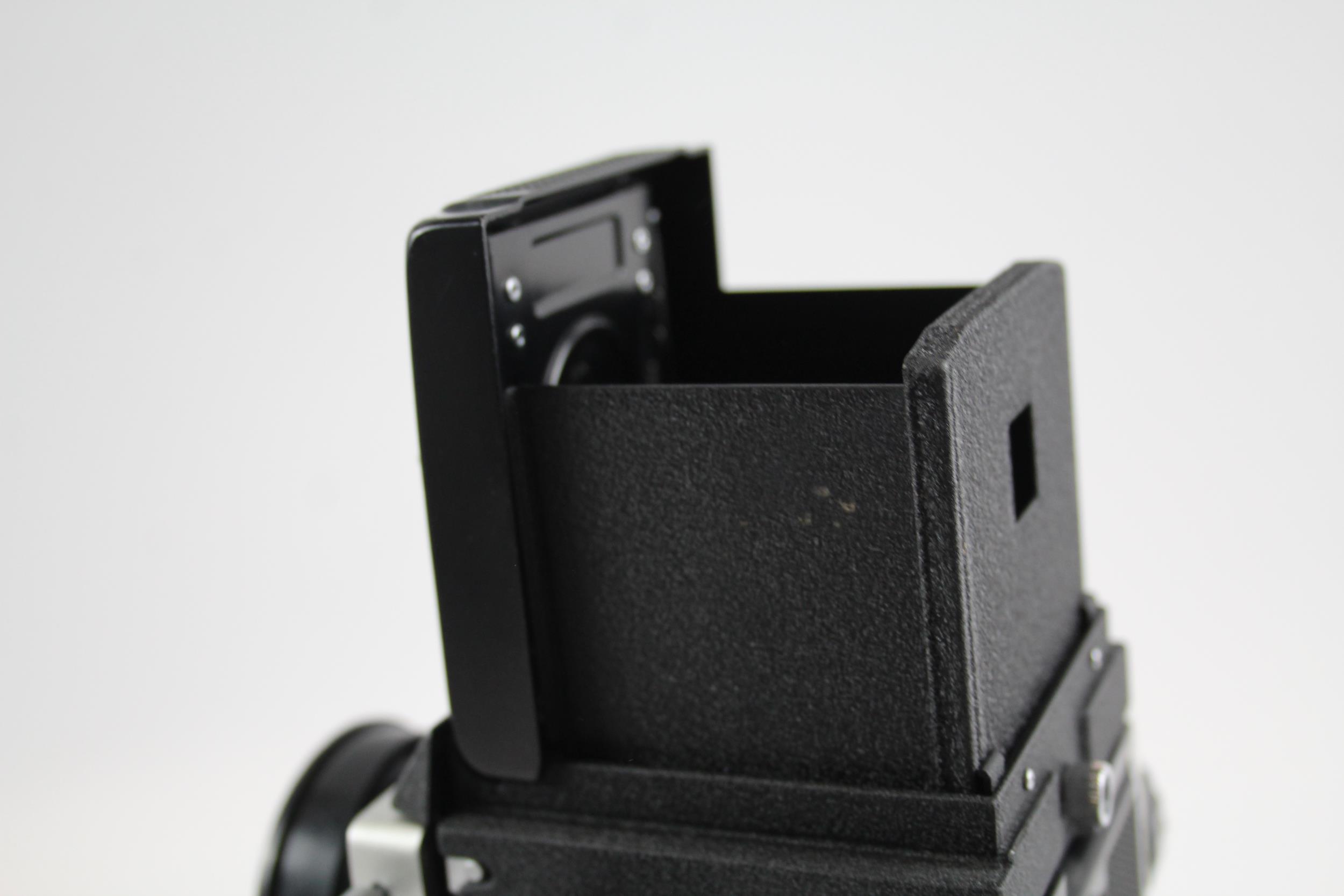 Mamiya C220 Professional Medium Format TWIN LENS CAMERA w/ 80mm Lenses WORKING // Mamiya C220 - Image 5 of 5
