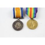 WW.1 Medal Pair & Original Ribbons Named. 4914 Pte. A.H. Wilson 20th London // WW.1 Medal Pair &