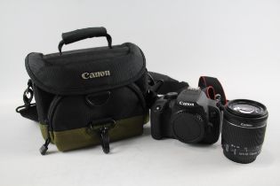 Canon EOS 700D DSLR DIGITAL CAMERA w/ Canon EF-S 18-55mm Lens w/ Bag WORKING // Canon EOS 700D