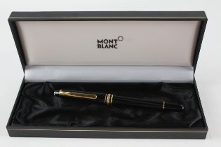 MONTBLANC Meisterstuck Black Rollerball Pen - BF1836572 Boxed // w/ Original Box UNTESTED In