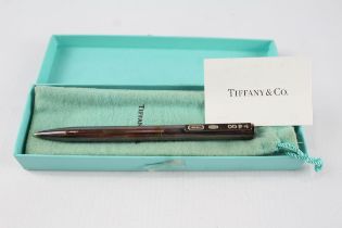 TIFFANY & CO. Stamped .925 Sterling Silver Ballpoint / Biro Pen WRITING (31g) // w/ Original Box