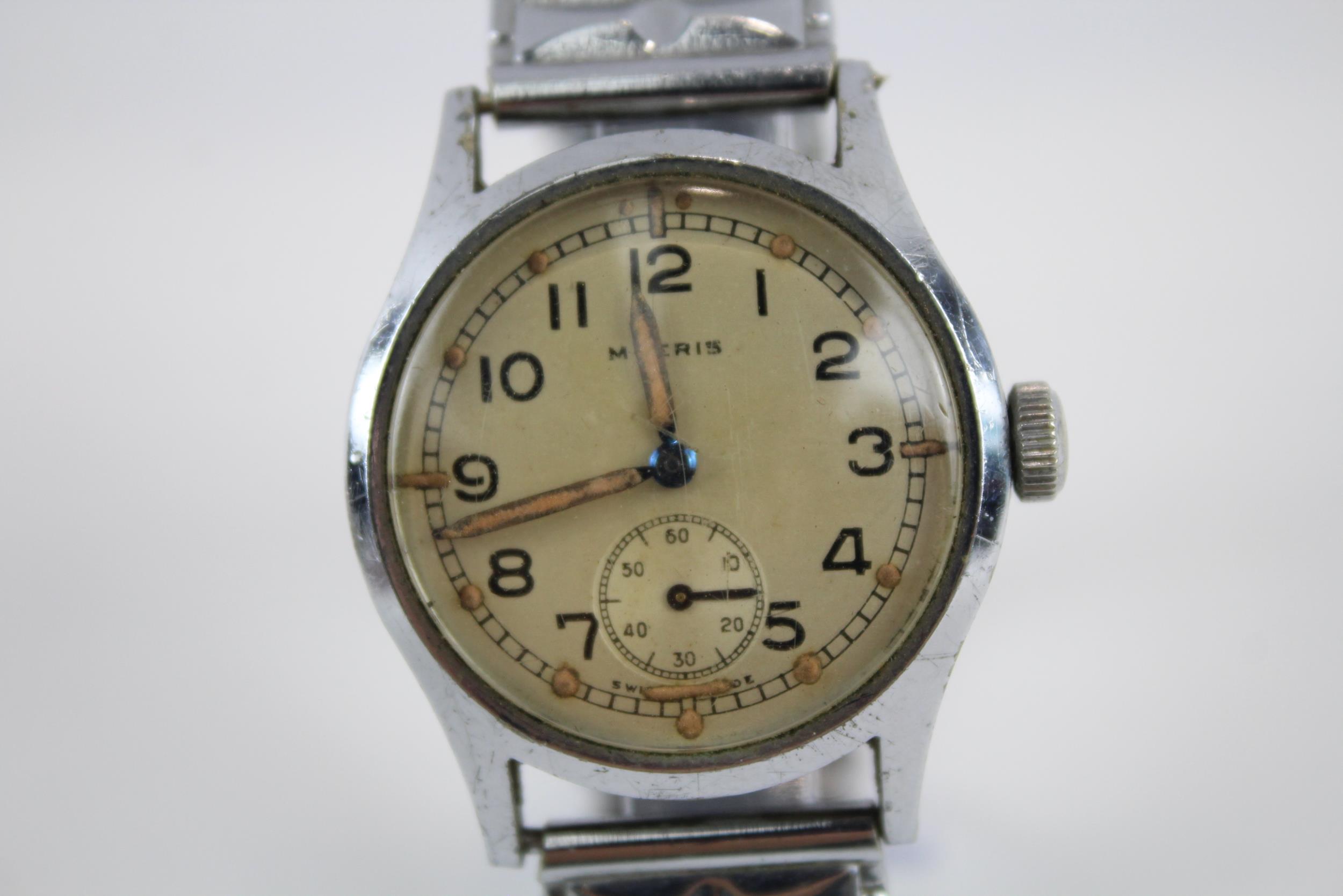 MOERIS A.T.P Gents Military Issued WRISTWATCH Hand-wind WORKING // MOERIS A.T.P Gents Military - Image 3 of 5