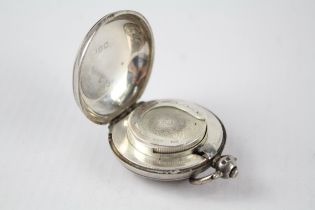 Antique Victorian 1897 Birmingham Sterling Silver Sovereign Case (31g) // Maker - Unidentifiable