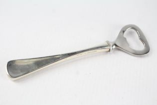 Vintage Hallmarked DENMARK Sterling Silver Handled Bottle Opener (44g) // Maker - W & S Sorensen