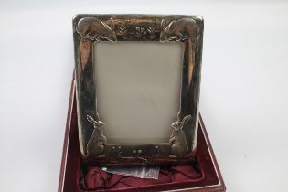 ASPREY & CO. 1997 London Sterling Silver Christening Photograph Frame (162g) // w/ Original Fitted