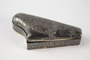 Antique Edwardian 1904 London Import Sterling Silver Cherub Trinket Box (67g) // Maker - Theodor
