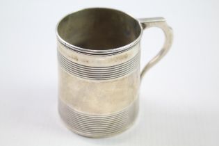 Antique George III 1997 London Sterling Silver Plain Small Tankard / Cup (92g) // Maker - Robert