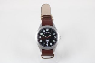 WEST END WATCH CO. Gents Military Style Oversized WRISTWATCH Automatic WORKING // WEST END WATCH CO.