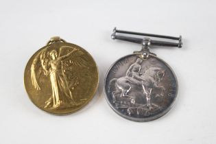 WW1 Medal Pair Named 370224 Cpl. H.Shave 8th London // WW1 Medal Pair Named 370224 Cpl. H.Shave