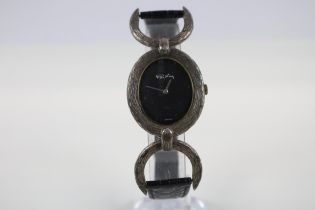 ROY KING .925 SILVER Ladies Vintage C.1970's WRISTWATCH Hand-wind WORKING // ROY KING .925 SILVER