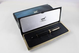 MONTBLANC Meisterstuck No.149 Black Fountain Pen w/ 18ct White Gold Nib // w/ Original Box, Outer