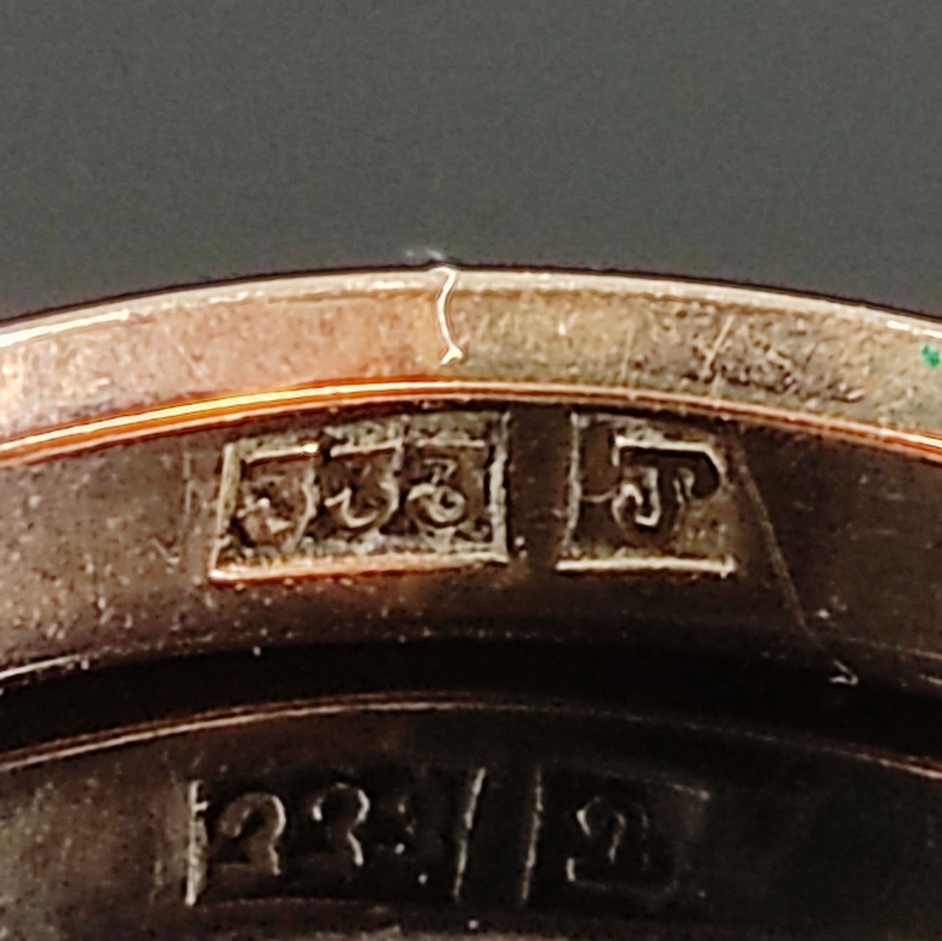 Lot of band rings, 7 pieces, 333/8K and 585/14K yellow gold (all hallmarked), 333: 14,43g and 585:  - Image 5 of 9