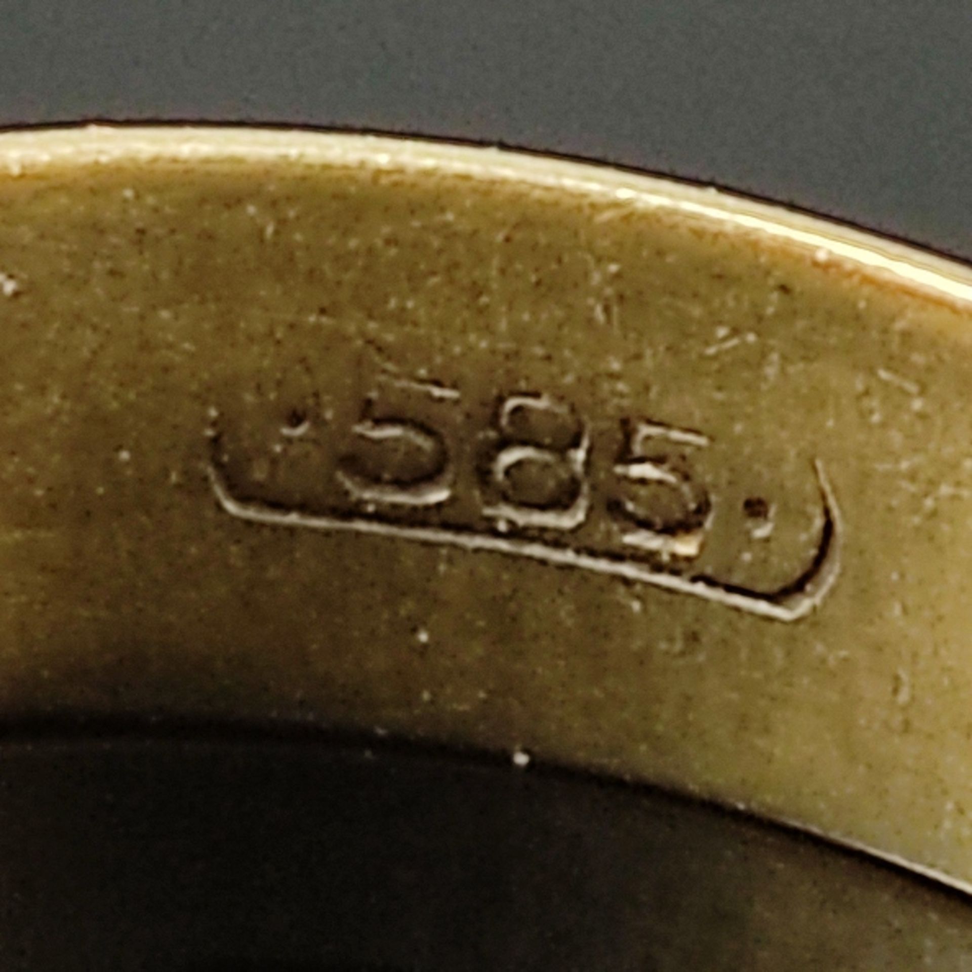 Lot of band rings, 7 pieces, 333/8K and 585/14K yellow gold (all hallmarked), 333: 14,43g and 585:  - Image 2 of 9