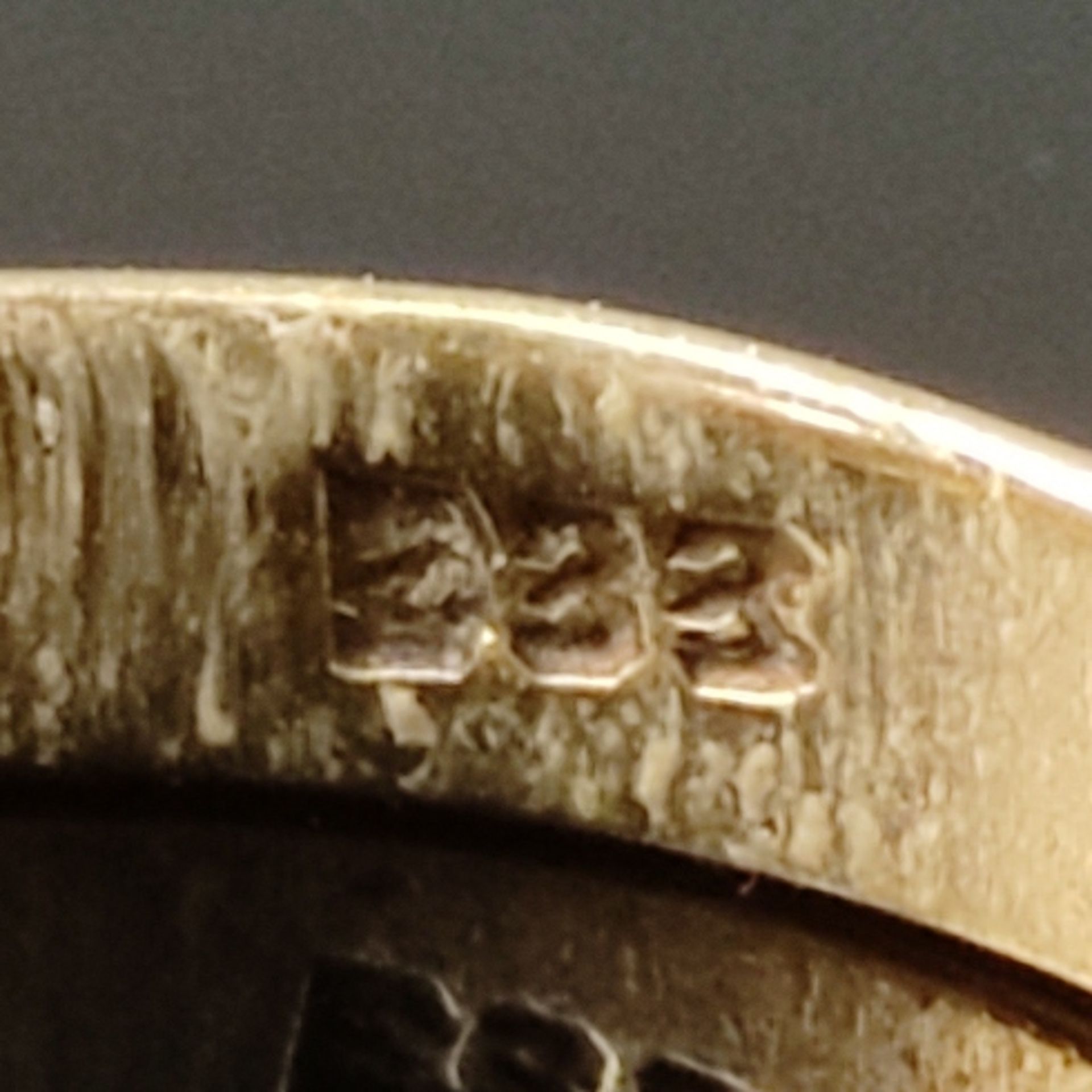 Lot of band rings, 7 pieces, 333/8K and 585/14K yellow gold (all hallmarked), 333: 14,43g and 585:  - Image 7 of 9