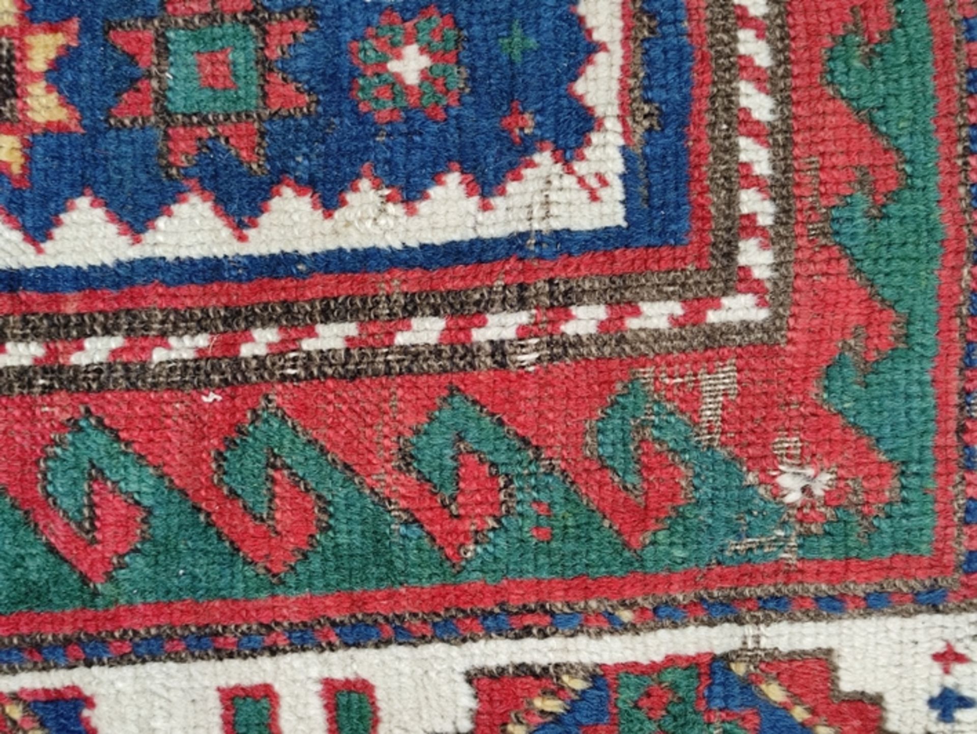 Kasak, Russland, um1880, Wolle auf Wolle, 192x142cm - Bild 3 aus 3