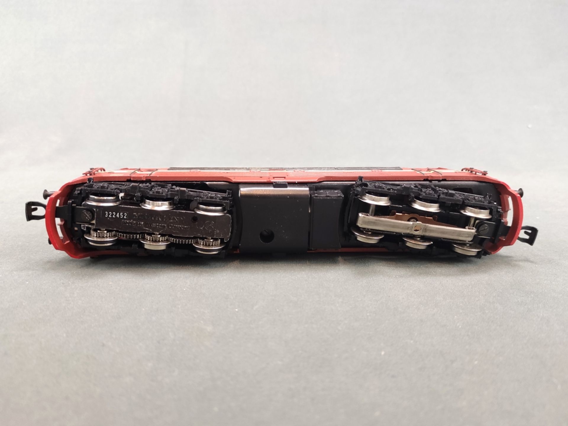 H0 Märklin 3143 Diesel locomotive, function not tested, in original box, from collection - Image 3 of 3