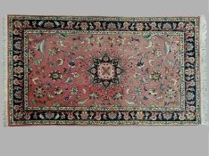 Täbriz, Persien, Korkwolle auf Baumwolle, 129x76cm