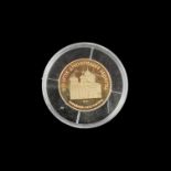 Gold coin, 50 roubles, "1000 years of Old Russian architecture", obverse: St. Sophia's Cathedral in