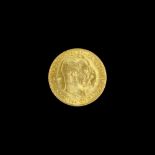 Gold coin, 10 Kronen / crowns, Franz Joseph I, Austria-Hungary 1912, 900 yellow gold, 3.4g, diamete