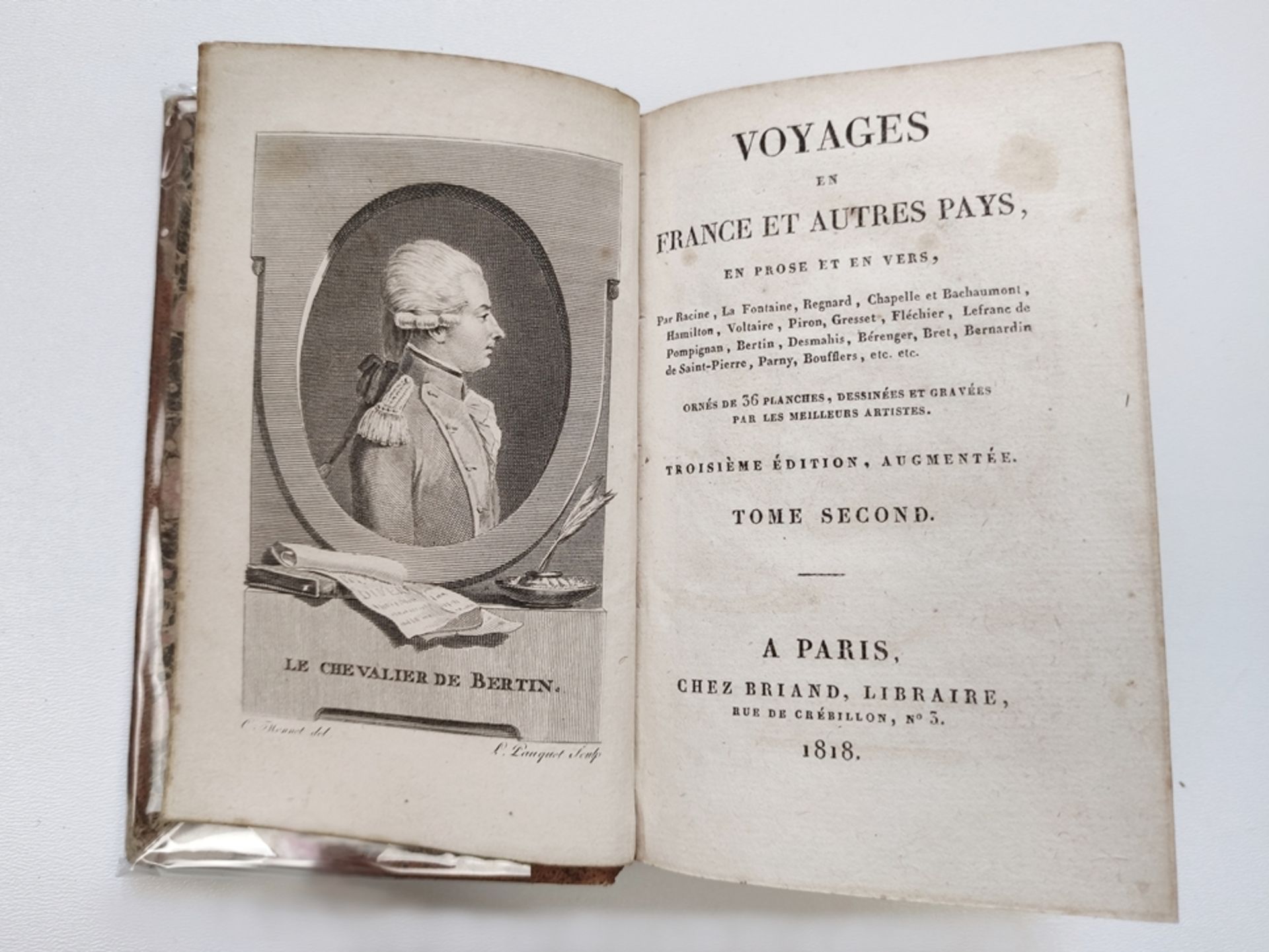 One volume of Geography and 5 volumes of Travel, consisting of: Veuve, Estienne: Méthode Abrégée et - Image 3 of 7