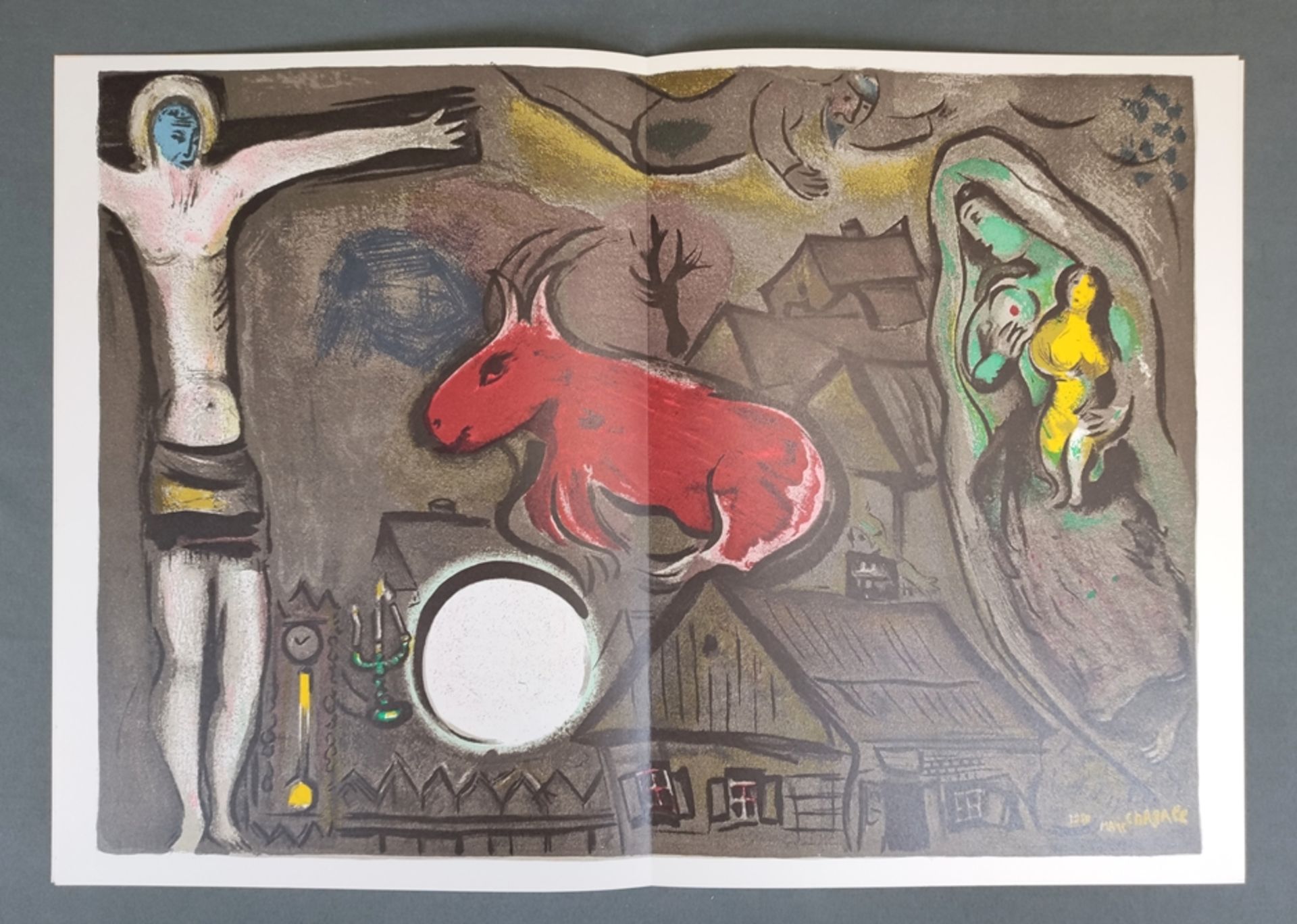 Derriere le Miroir, two issues with original prints by Marc Chagall, no. 235, October 1979, with tw - Image 4 of 4