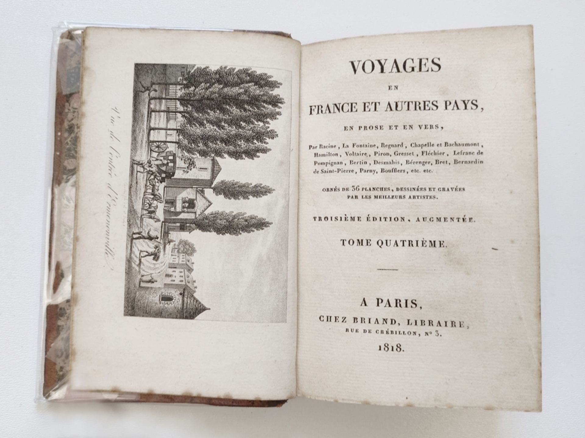 One volume of Geography and 5 volumes of Travel, consisting of: Veuve, Estienne: Méthode Abrégée et - Image 5 of 7