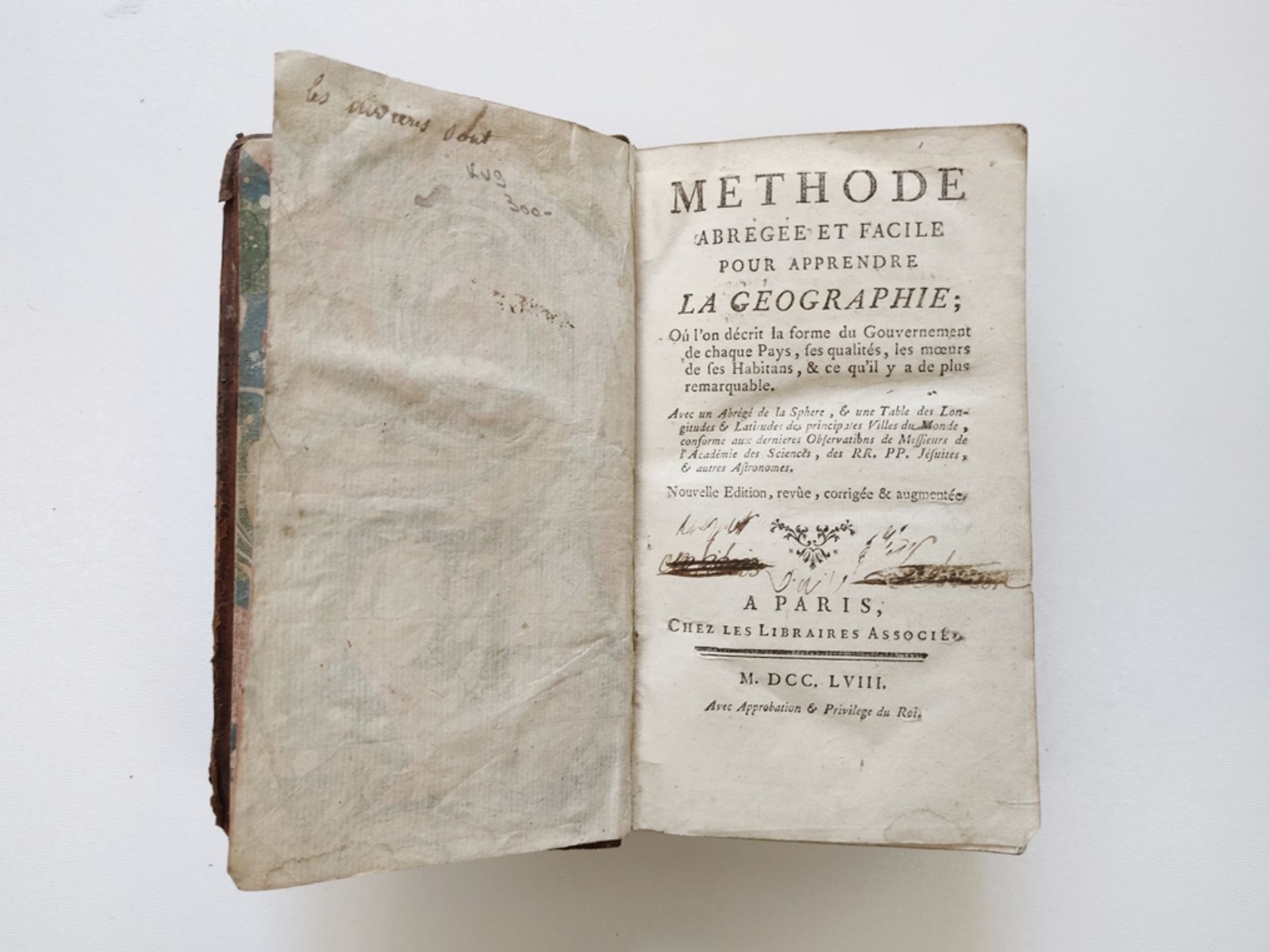 One volume of Geography and 5 volumes of Travel, consisting of: Veuve, Estienne: Méthode Abrégée et