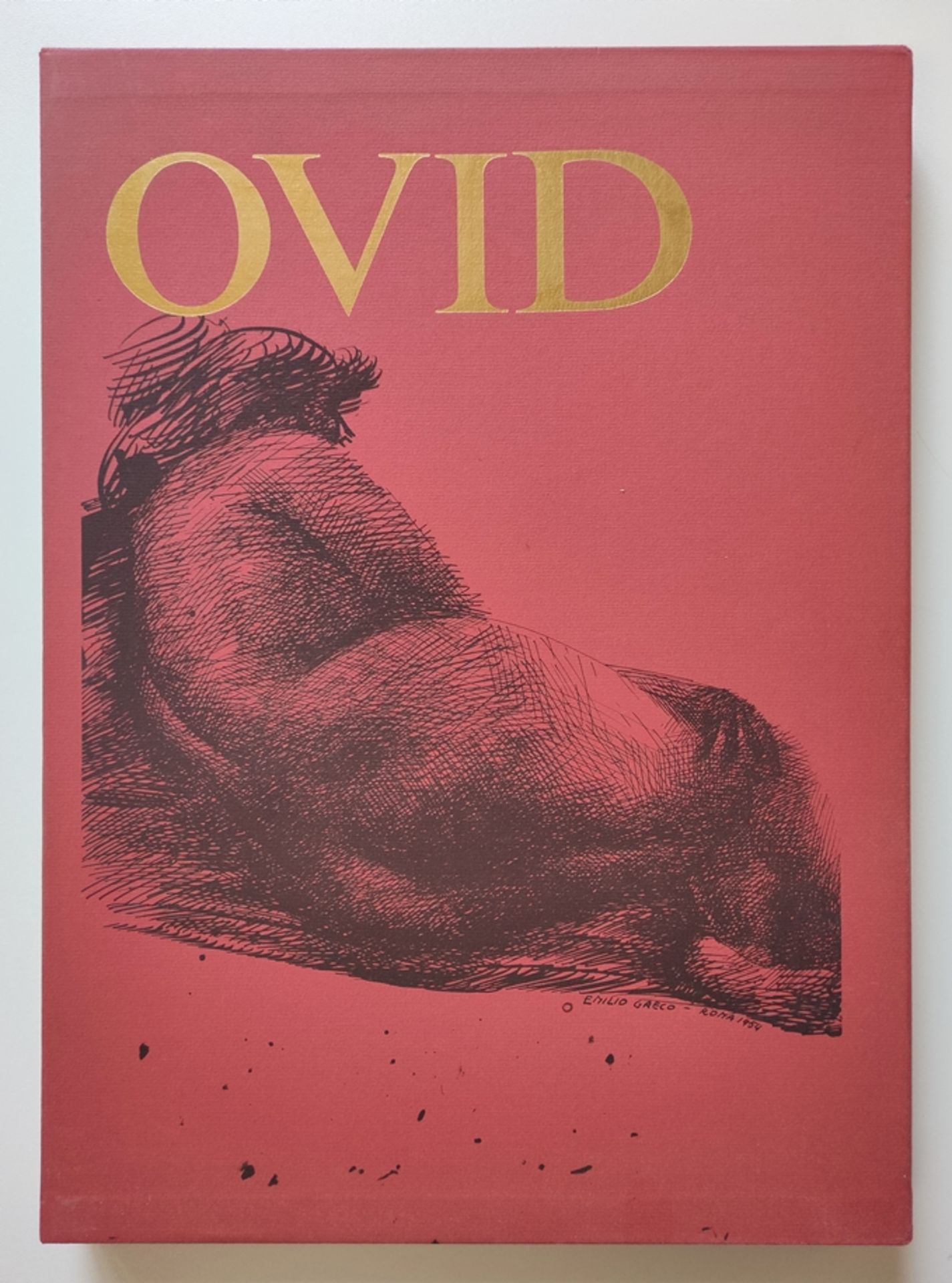 Greco, Emilio (1913 Catania - 1995 Rome) "Ovid. Liebe als Kunst" with 20 illustrations by Emilio Gr
