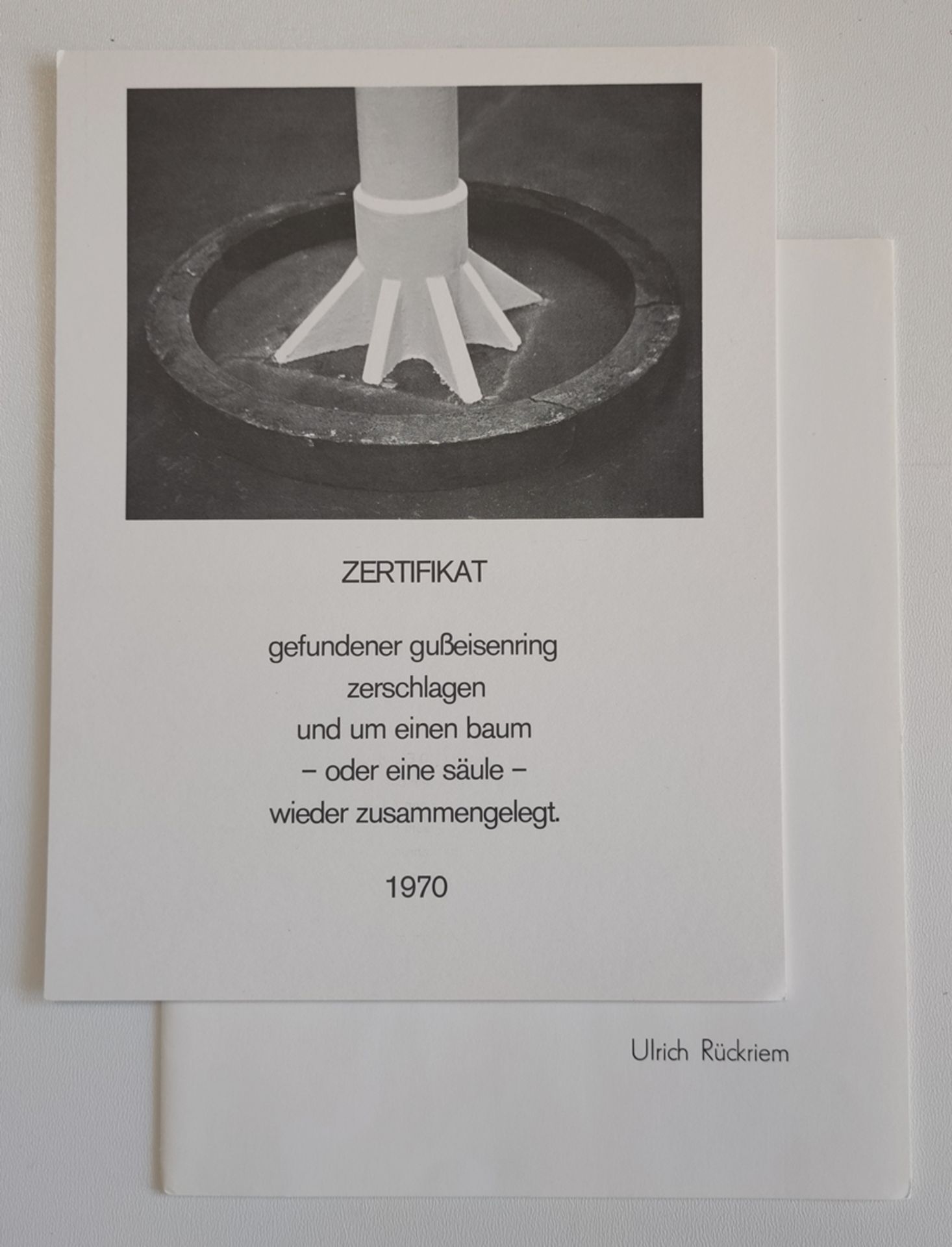 Catalogue of Städtisches Museum Mönchengladbach "Beleg II. Neuerwerbungen 1969-1972", cardboard box - Image 4 of 4