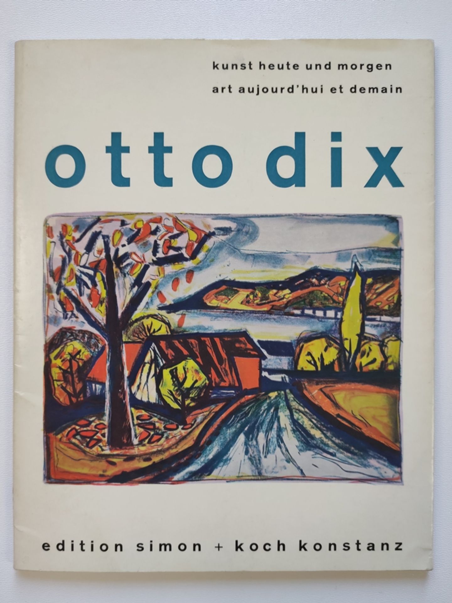 Dix, Otto (1891 Untermhaus - 1969 Singen (Hohentwiel)) signed monograph "otto dix. späte lithograph