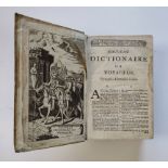 Dictionary "Nouveau dictionaire du voyageur, Francois - Alemand - Latin / Neues und ausführliches D