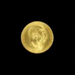 Gold coin, 100 Kronen / crowns, Franz Joseph I, Austria, 1915, 900 yellow gold, 33.83g, diameter 36