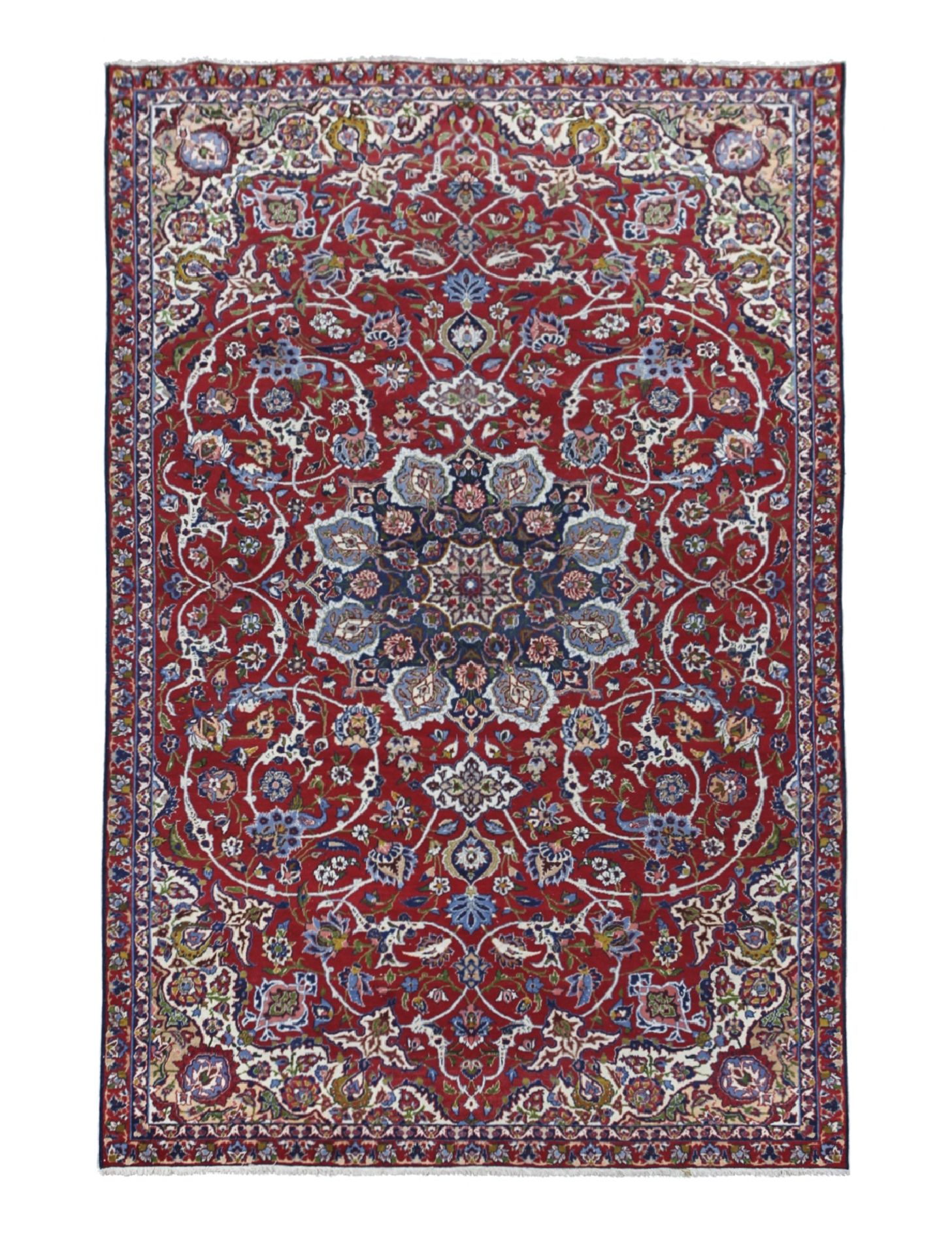 Isfahan Woll-Teppich, 1920-1930 | Isfahan wool carpet, 1920-1930