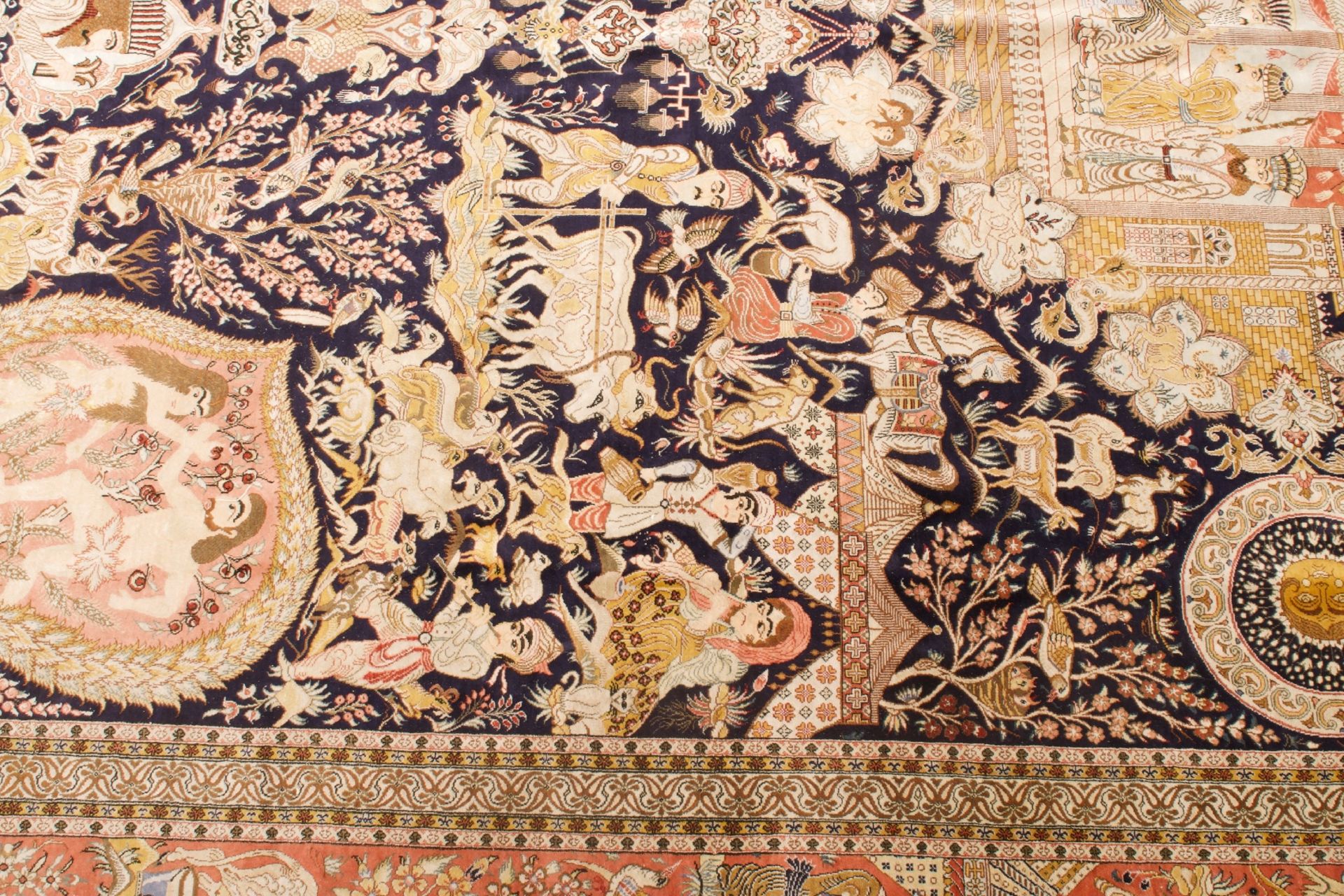 Ghom Seidenteppich Iran | Ghom silk carpet Iran - Bild 3 aus 7