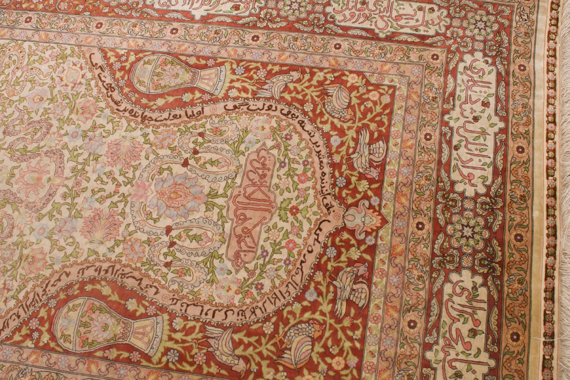 Hereke Teppich Seide Tuerkei | Hereke carpet silk Turkey - Bild 5 aus 5